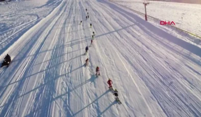 Tunceli Ovacık Kayak Merkezi’nde sezon erken başladı