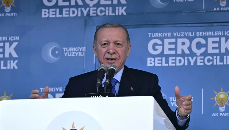 Cumhurbaşkanı ve AK Parti Genel Başkanı Erdoğan, Muğla mitinginde konuştu: (2)