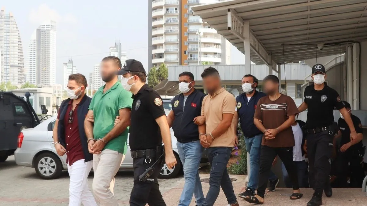 Mersin’de PKK/KCK operasyonunda 7 tutuklama