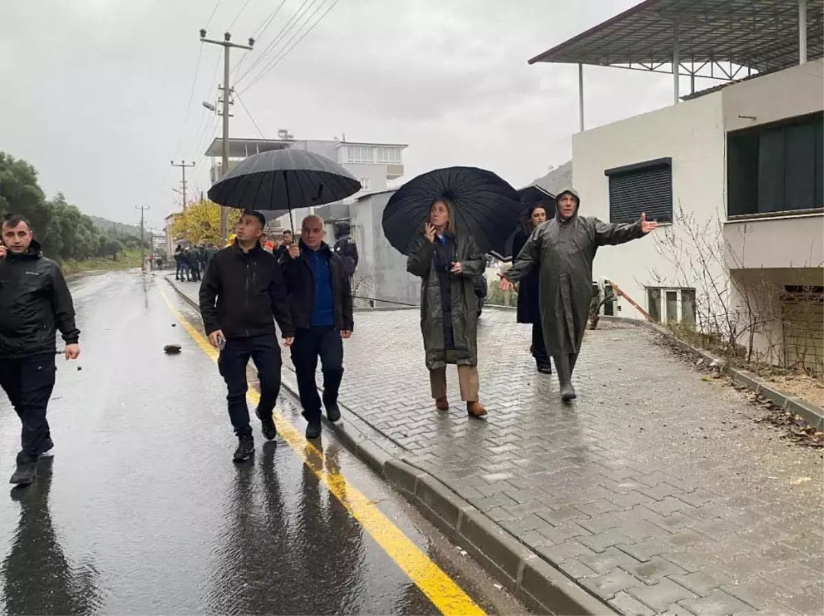 Nazilli’de Sağanak Yağışlar Hayatı Olumsuz Etkiledi